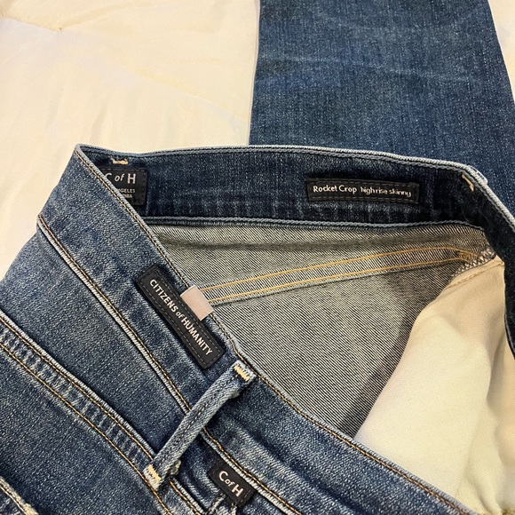 Citizens of Humanity Rocket Crop High-Rise Skinny Jeans - Picture 4 of 8